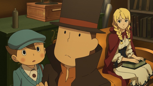 Main Characters Art - Professor Layton vs. Phoenix Wright: Ace