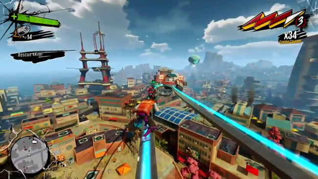 Weapons of Sunset Overdrive gameplay video